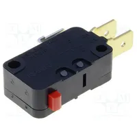 Microswitch Snap Action 16A/250Vac 10A/30Vdc without lever  D3V-16-1C4