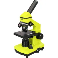 Mikroskops ar Eksperimentālo Komplektu K50 Levenhuk Rainbow 2L Plus 64X - 640X Laima Krāsā  69069 5905555007106