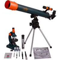 Mikroskops  Teleskops Bērniem ar Eksperimentālo Komplektu Levenhuk Labzz Mt2 Plus 69299 5905555011523