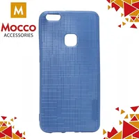 Mocco Cloth Back Case Silikona Apvalks Ar Tekstūru Priekš Huawei P8 Lite / P9 2017 Zils  Mc-Cloth-P82017-Blu 4752168014479