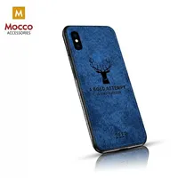 Mocco Deer Case Silikona Apvalks Priekš Apple iPhone Xs / X Zils Eu Blister  Mo-Deer-Xs/X-Bl 4752168061060