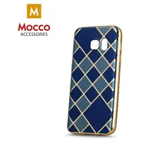 Mocco Geometric Plating Silikona Apvalks Priekš Huawei P9 Lite Zils - Zeltains  Mc-Geo-Huap10L-Blgo 4752168030455