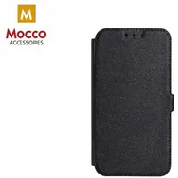 Mocco Shine Book Case Grāmatveida Maks Telefonam Nokia 6.1 Plus / X6 2018 Melns  Mc-Sh-Nok-X6-Bk 4752168050750