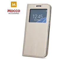 Mocco Smart Look Magnet Book Case Grāmatveida Maks Ar Lodziņu Telefonam Huawei Mate 20 Pro Zeltains  Mc-Smw-Hu-Mate20Pro-Go 4752168053065