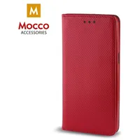 Mocco Smart Magnet Book Case Grāmatveida Maks Telefonam Xiaomi Pocophone F1 Sarkans  Mc-Mag-Pocof1-Re 4752168057704