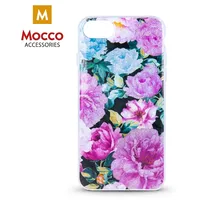 Mocco Spring Case Silikona Apvalks Priekš Apple iPhone X / Xs Rozā Peonijas  Mc-Tr-Pion-Iphxs-Pi 4752168063811