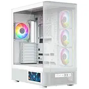 Pc case Volcano Aq400 Argb Midi White  Mc-A-Aq400-4Fa-W 5903560983095 Komcpod0Aq400Wh