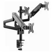 Monitora stiprinājums Gembird Desk Mounted Adjustable Mounting Arm for 3 Monitors  Ma-Da3-01 8716309127646 Mongemmdo0018