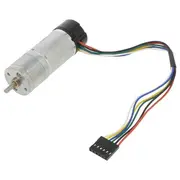 Motor Dc with encoder,with gearbox Hp 6Vdc 6.5A 130Rpm 75 1  Pololu-4806 751 Metal Gearmotor 25Dx69L 6V 48 Cp