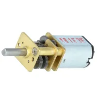 Motor Dc with gearbox Hp 6Vdc 1.6A Shaft D spring 987 1  Pololu-2373 10001 Micro Metal Gearmotor