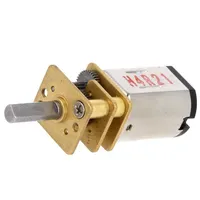 Motor Dc with gearbox Hpcb 12V 12Vdc 750Ma Shaft D spring  Pololu-3048 101 Dual-Shaft