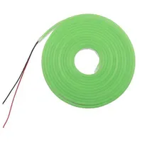Neon Led tape green 2835 24V Led/M 120 6Mm Ip65 8W/M  N006120Bc1Lz-G N006120Bc1Lz Green