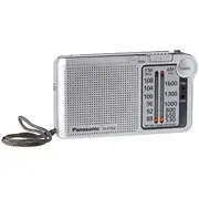Panasonic portatīvais radio, sudraba  Rf-P150Deg-S 5025232863464