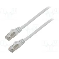 Patch cord F/Utp 6 stranded Cca Pvc grey 1M 26Awg Cores 8  Pcf6-10Cc-0100-S