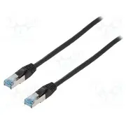 Patch cord S/Ftp Cat 6A Rj45 plug,both sides stranded Cu 30M  Cq6125S