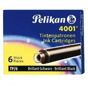 Pelikan Tintes patronas Tp/6 Brilliant Black  301218 4012700301215