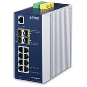 Planet Igs-12040Mt network switch Managed L2 Gigabit Ethernet 10/100/1000 Blue, White  1021515 4711605281010 Wlononwcrft42