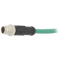 Plug M12 Pin 8 male X code-ProfiNET 5M Ip67 50V 500Ma cables  Msxs-08Bmmm-Sl7X05
