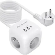Power cube 6In1 3X Ac 2X Usb 1X C Pd 20W  52547 5901878525471 Alqolzg00052547