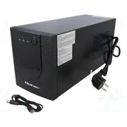 Power supply Ups 1.2Kw 2Kva 220230V 375X138X165Mm Ubatt 12V  Qoltec-53777 53777