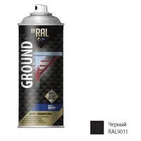 Pretkorozijas grunts Inral Ground Anti-Corrosion, melns, 400Ml 9011  2672002