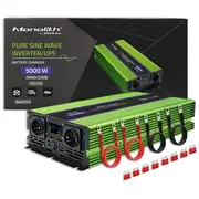 Qoltec Monolith power adapter/inverter Auto 5000 W Green  51944 5901878519449 Wlononwcroet2