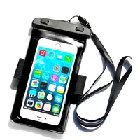 Pvc waterproof armband phone case - black  Waterproof Armband Case 180105Mm 9145576276808