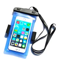 Pvc waterproof armband phone case - blue  Waterproof Armband Case 180105Mm 9145576276815