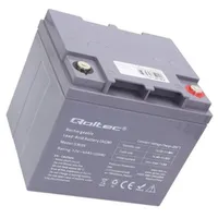 Qoltec 53035 Agm battery  12V 45Ah max 540A 5901878530352 Zsiqocaku0005