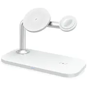 Realpower Chargeair Mag Ladestation mit Magsafe weiss  416596 4040895011169