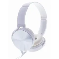 Rebeltec wired headphones Montana with microphone white  Akksgslureb00016 5902539601350
