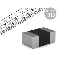 Resistor thin film Smd 0805 68Ω 0.125W 0.5 -55155C  Arg0805-68R-0.5 Arg05Dtc0680