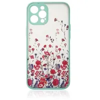 Riff Flower design Aizmugures Maks priekš Apple iPhone 12 Pro Max Blue  Rf-Flo-Ip12Pma-Bl 9145576253731