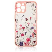 Riff Flower design Aizmugures Maks priekš Apple iPhone 12 Pro Max Pink  Rf-Flo-Ip12Pma-Pi 9145576253724