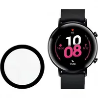 Riff Hot Bending Aizsargstikls priekš Samsung Galaxy Watch 4 ar displeju 40Mm Melnu rāmīti  Rf-Tg-Sw4-40Mm 4752219008792