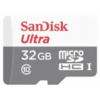 Sandisk memory card 32Gb microSDHC Ultra Android cl. 10 Uhs-I 100 Mb s  Sdsqunr-032G-Gn3Mn 619659184384