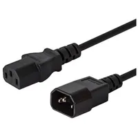Savio Cl-99 power cable Black 1.2 m C14 coupler C13  5901986042044 Kzasavkab0004