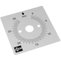 Scale for mechanical timer Mi2R  S30M