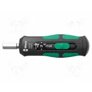 Screwdriver torque 147.5Mm 13Nm Holder C6,3Mm,E6,3Mm 1/4  Wera.05075810001 05075810001