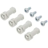 Set of screws Mnx for covers grey  Mbs-Lh Mbs Lh
