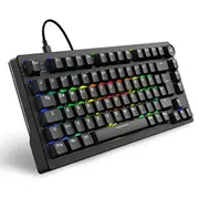 Sharkoon Sgk25 keyboard Home Usb Qwertz German Black  4044951041824