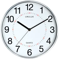 Sienas pulkstenis Unilux Aria, diametrs 28.5Cm, metāliski pelēks  250-06768
