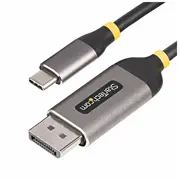 Startech.com 3M Usb-C Displayport Kabel/Adapter, 8K 60Hz, 4K 144Hz, Hdr10 - Adapterkabel 24 pin M  142-Usbc-Dp-8K-10F 065030901291