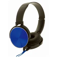 Rebeltec wired headphones Montana with microphone blue  Akksgslureb00015 5902539601343