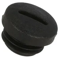 Stopper M12 1.5 Ip54 polyamide black V-N-Fs Thread metric  Hummel-1251120150 1.251.1201.50