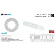Cellfast Wąż Ssawno-Tłoczny Do Pomp 50Mm x 25Mb Bezbarwny Energo-Flex  23-625 5901828851964 Wlononwcrdoc5