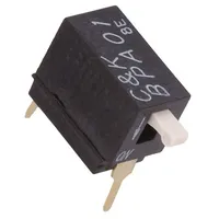 Switch Dip-Switch Poles number 1 Off-On 0.025A/24Vdc Pos 2  Bpa01B