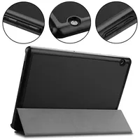 Tactical Book Tri Fold Case for Samsung Galaxy Tab A9 11 Black  57983118596 8596311236914