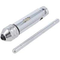 Tap wrench steel Grip capac 7/32-1/2,M5-M12 100Mm  Volkel-10002 10002