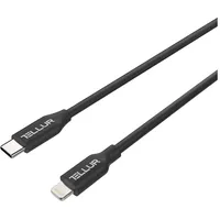 Tellur Data Cable Apple Mfi Certified Type-C to Lightning 1M Black  T-Mlx38478 5949120000932